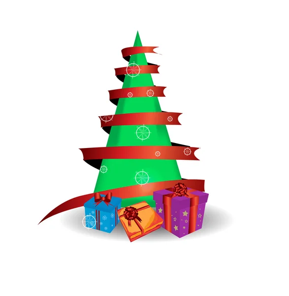 Christmas background vector — Stock Photo, Image