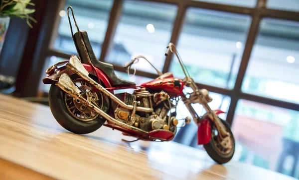 Toy model of motorcycle. — Stock Photo, Image