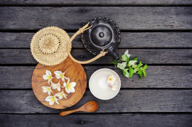 Natürmort çay töreni