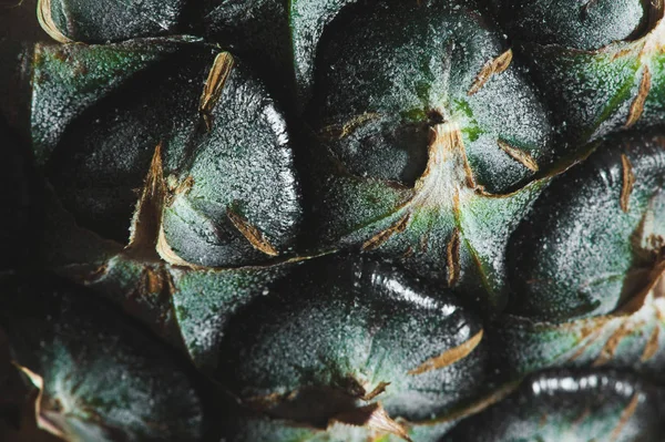 Makro zobrazení ananasu — Stock fotografie