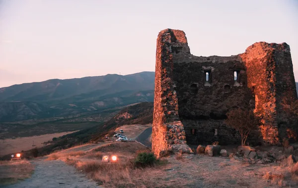 Mosteiro de Jvari perto de Mtskheta, Geórgia — Fotografia de Stock