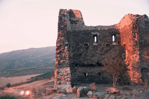 Mosteiro de Jvari perto de Mtskheta, Geórgia — Fotografia de Stock