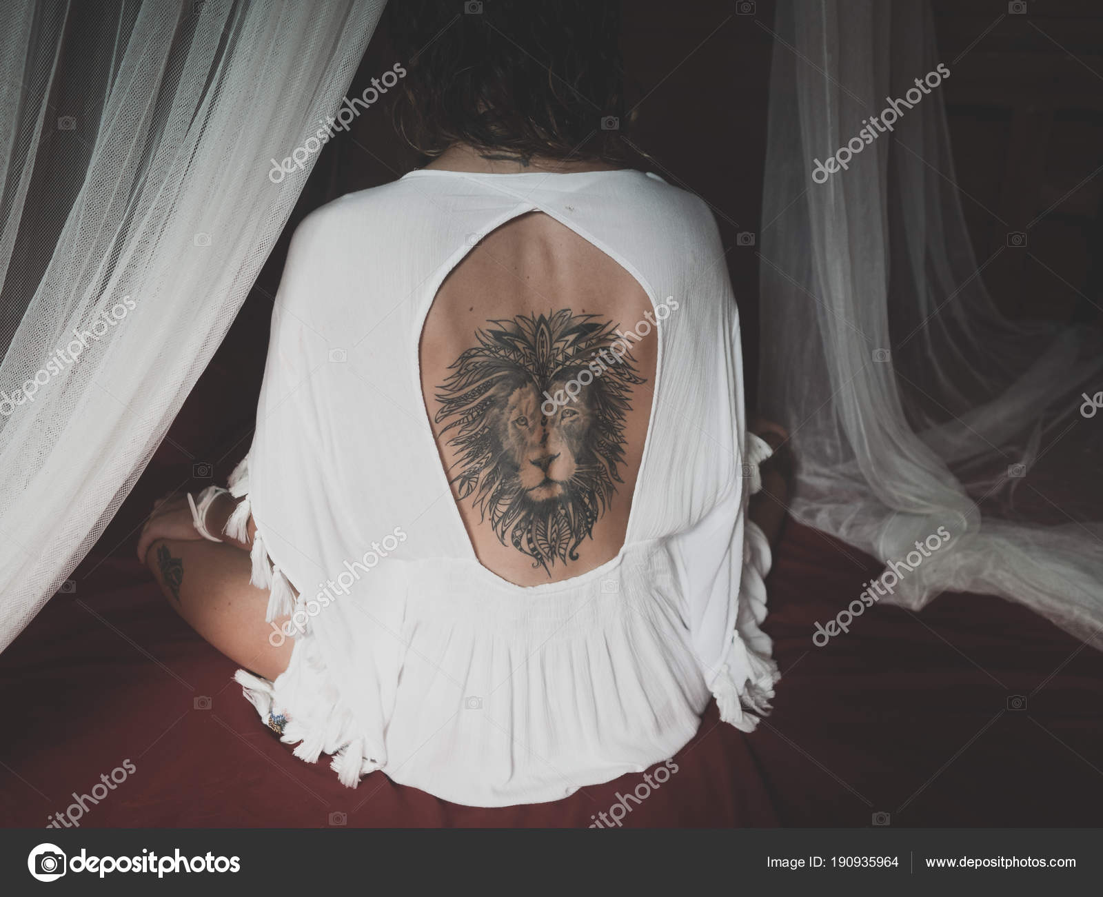 Buy Lioness Tattoo Online In India - Etsy India