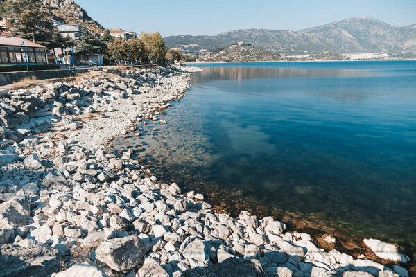 Egirdir lake and mountain Turkey