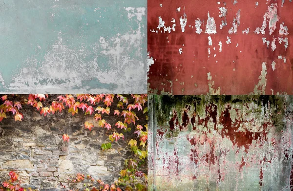 Grunge betonová zeď textura vzor — Stock fotografie