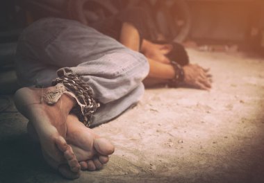 insan ticareti, ip ile birlikte bağlı beslemeleri