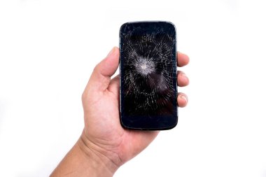 Cep telefonu ekran kırık