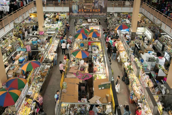 泰国清迈 Warorot 市场 — 图库照片