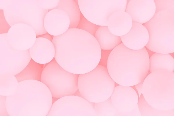 Розовые шары фото стены день рождения украшения — стоковое фото