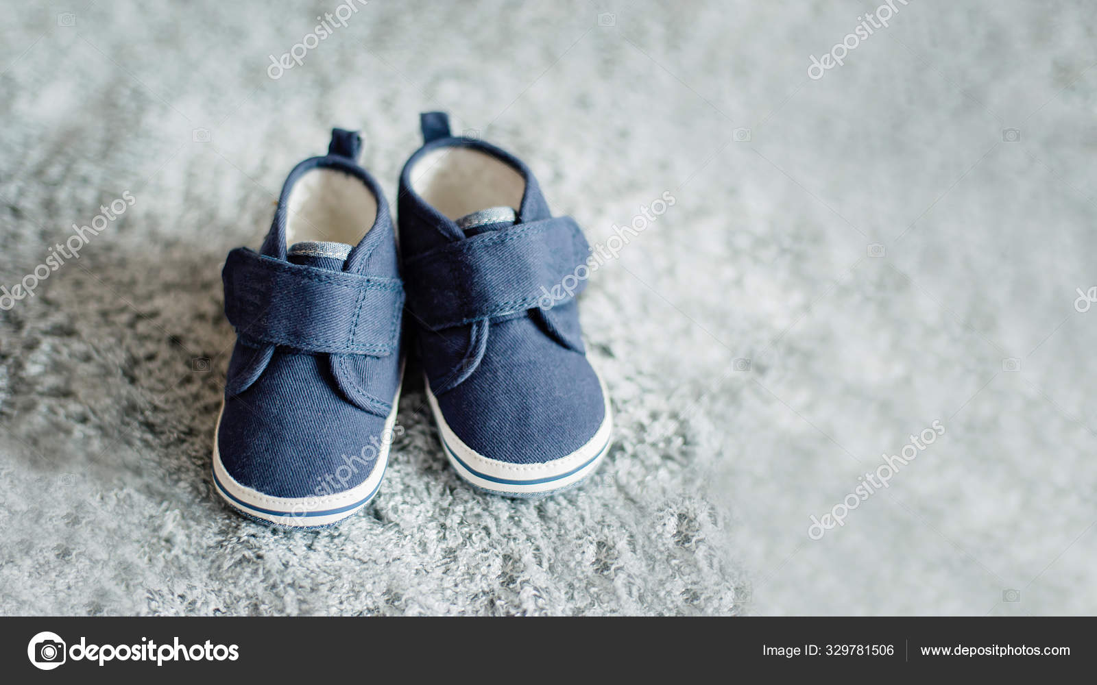 blue baby boy shoes