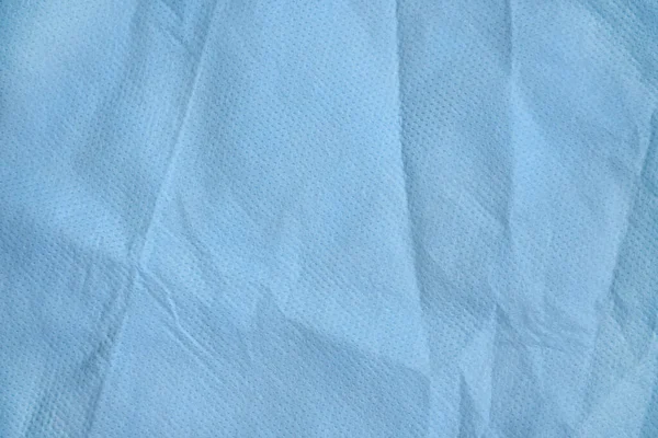 Blue Spunbond Texture Background Spunbond Type Nonwoven Made Polypropylene Homemade — Stock Photo, Image