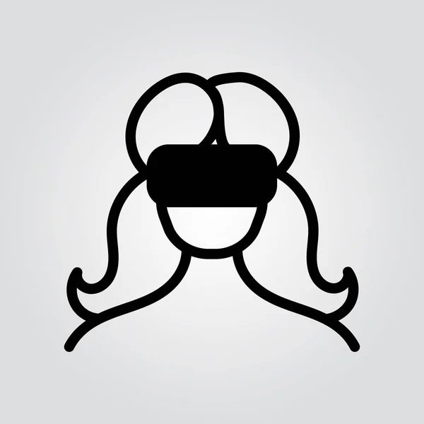 3 d ゲームのアイコンを表示するための仮想現実ヘッドセット — ストックベクタ