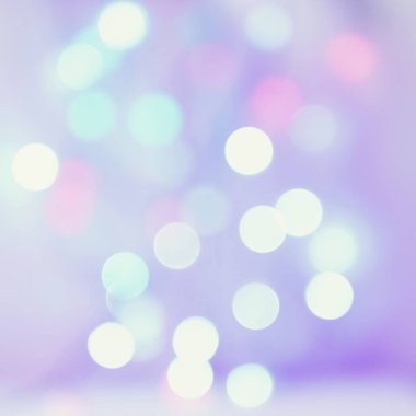 Parlama bokeh yeni yıl garland üzerinden yuvarlak çok renkli.