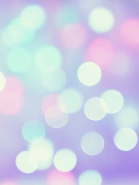 Parlama bokeh yeni yıl garland üzerinden yuvarlak çok renkli.