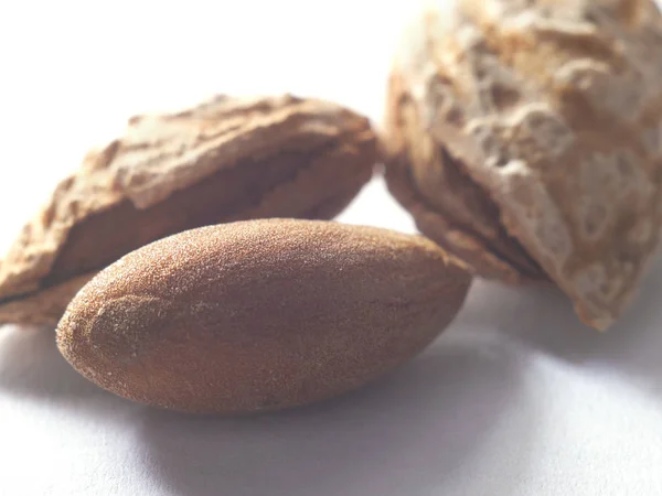 Almond Nuts Close — Stock Photo, Image