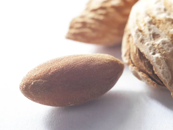 Almond Nuts Close — Stock Photo, Image