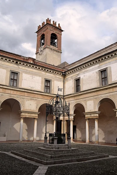 Serambi Sebuah Biara Pedesaan Brescia Italia — Stok Foto