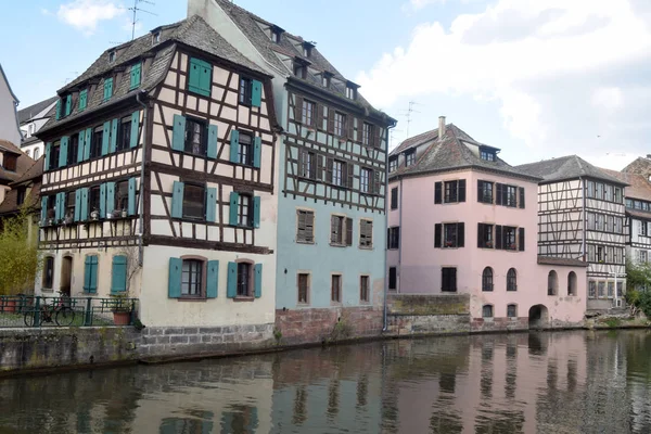 Η γειτονιά του Petite France στο Στρασβούργο - Αλσατία - Φράγκο — Φωτογραφία Αρχείου