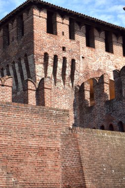 İç Soncino Ortaçağ Kalesi - Cremona - İtalya 05