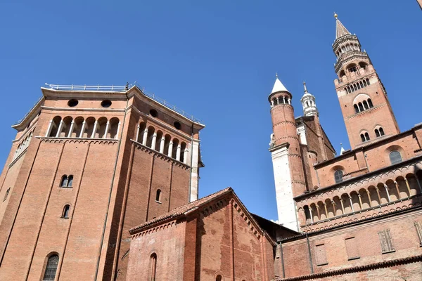 A katedrális-Cremona - Cremona - Olaszország - 018 — Stock Fotó