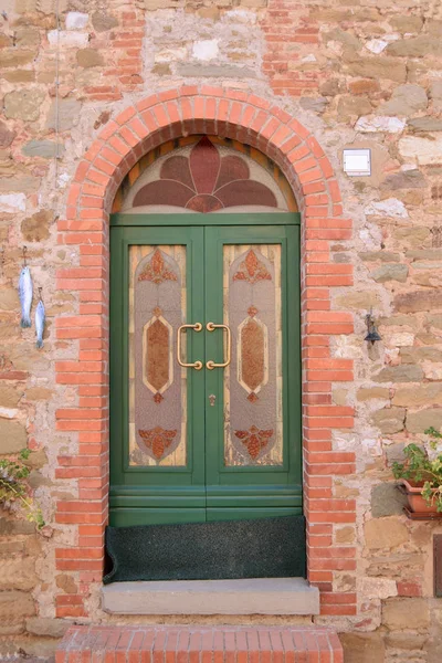 Dettaglio del piccolo borgo di Isola Maggire del Lago Trasimeno i — Foto Stock