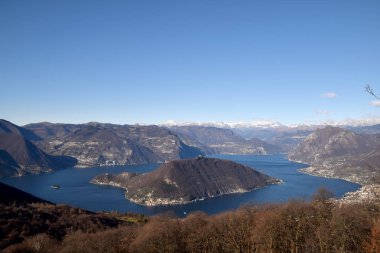 Arka planda Orobiche Alpleri - Brescia - Lombardy - İtalya 06