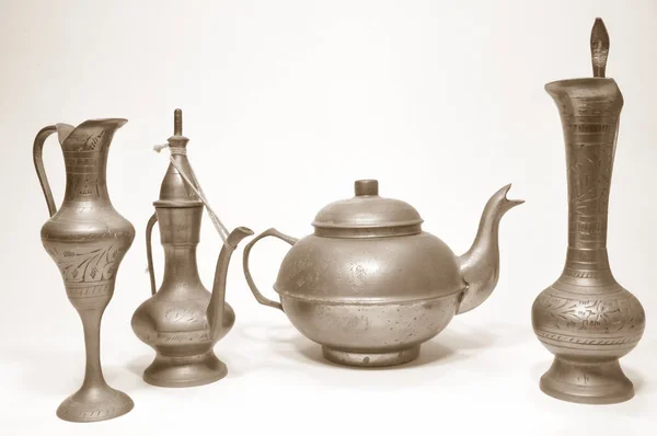 古代アラビア語アジア物お茶サービス — ストック写真