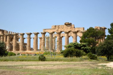 Agrigento - İtalya 03 tapınakları Vadisi