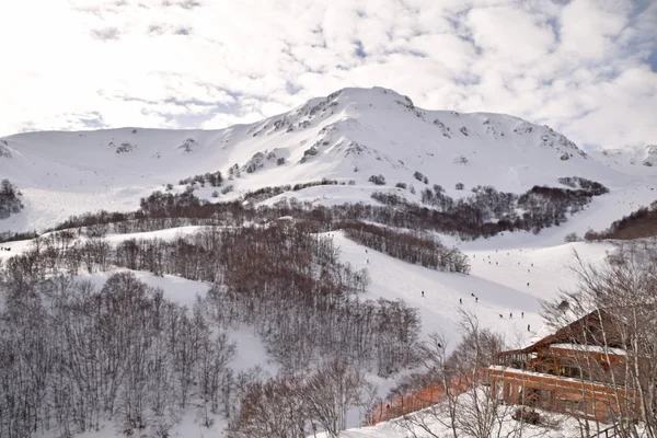 Las altas montañas de Abruzos llenos de nieve 0020 —  Fotos de Stock