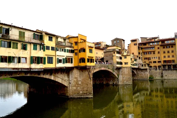 Rivière Arno Ponte Vecchio Florence Toscane Italie 003 — Photo