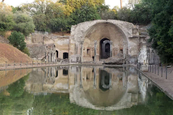 Ερείπια Και Ερείπια Του Μια Αρχαία Ρωμαϊκή Πόλη Της Λάτσιο — Φωτογραφία Αρχείου