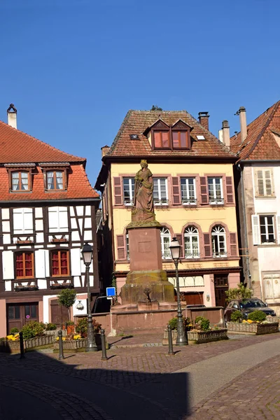 Ein Blick Auf Die Typische Architektur Des Elsass France 013 — Stockfoto