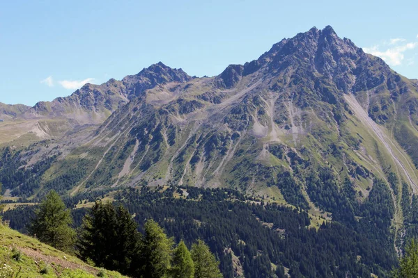 Прекрасний Гірський Краєвид Долини Ресії Між Фріульськими Альпами Італії 006 — стокове фото