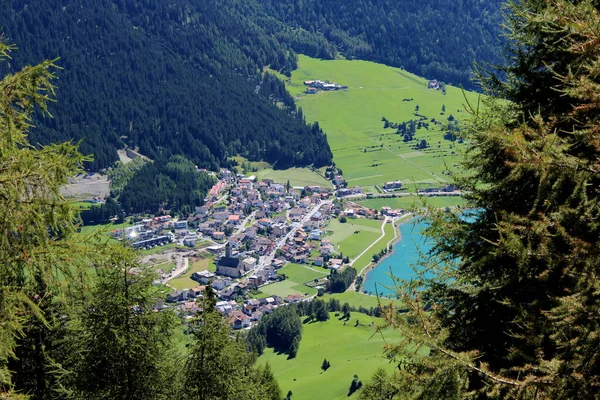 Hermoso Paisaje Montaña Del Valle Resia Entre Los Alpes Friuli — Foto de Stock