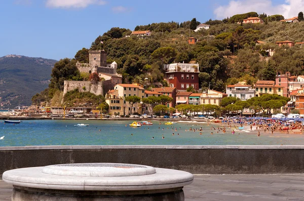 Vesnice San Terenzo - Ligurie Lerici, Itálie — Stock fotografie