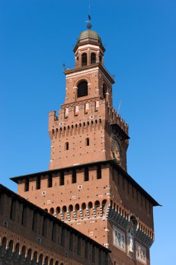 Italya - Castello Sforzesco Sforza Kalesi