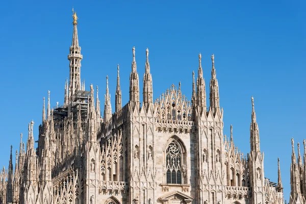 Duomo di Milano Catedral de Milão Itália — Fotografia de Stock