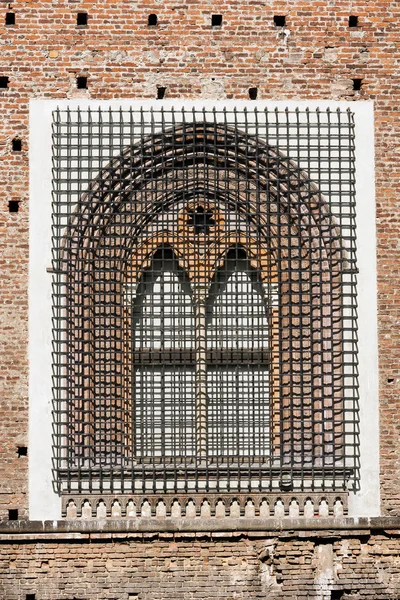 Zámku Sforza v Miláně Itálie – Castello Sforzesco — Stock fotografie