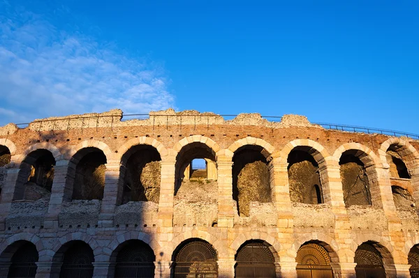 Arena de Verona al atardecer - Italia — Foto de Stock