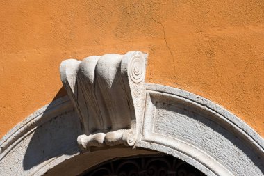 Taş kemer eski kilit taşı - Verona İtalya ile