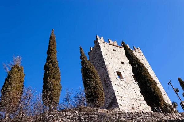 Arco di Trento - Trentino İtalya Castle — Stok fotoğraf