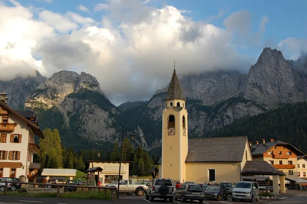 Church in Sappada - Belluno Italy — Stock Photo, Image