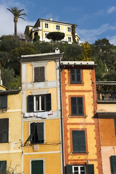 Casas en Portofino - Liguria Italia —  Fotos de Stock