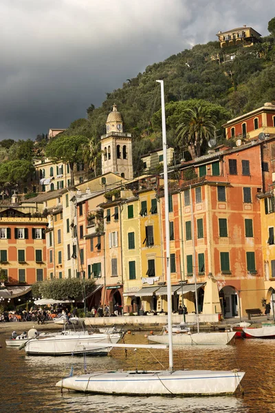 Портофіно село - Genova Лігурія Італії — стокове фото