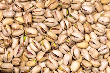 Kavrulmuş ve tuzlu fıstık - arka plan