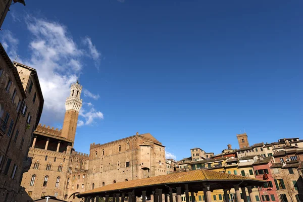Torre del Mangia - Siena Toscana Italia —  Fotos de Stock