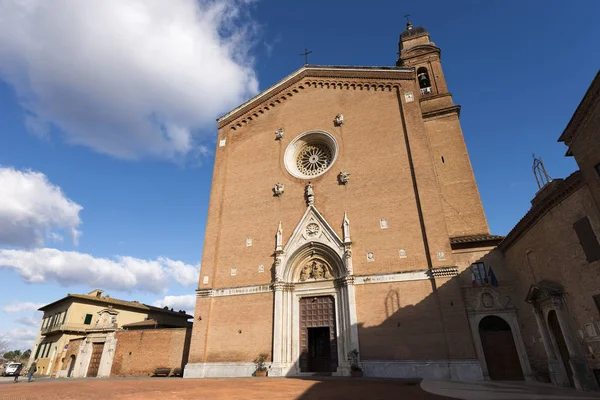 Basilica of San Francesco - Siena Italien — Stockfoto