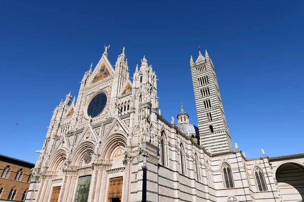 Sienas katedral - Toscana Italien — Stockfoto