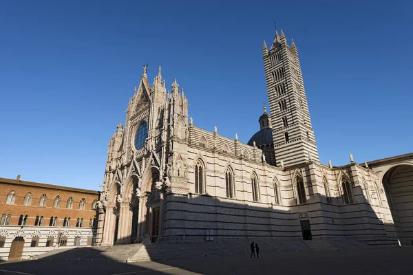 托斯卡纳意大利锡耶纳的大教堂 — 图库照片