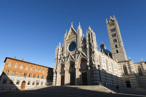 Sienas katedral - Toscana Italien — Stockfoto
